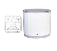 Lavastoviglie ad alta efficienza energetica Per Tazze di Caffè Ricaricabile USB Tazza Elettrica Dispositivo di Lavaggio Con Portabicchieri Stand D