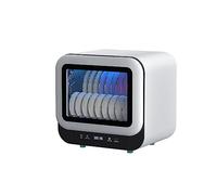 Lavastoviglie automatica Armadietto For La Disinfezione Del Desktop Ciotole E Bacchette For La Casa Tazza Luce Ultravioletta Armadio For La Disinfezione Del Set Da Tè For Piccoli Uffici Lavastoviglie