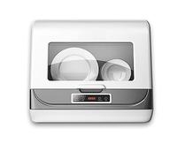 Lavastoviglie automatica Lavastoviglie Da Appoggio Lavatrice A Vaschetta Rifornimento Idrico Automatico Piccoli Elettrodomestici For Dormitori Da Cucina Camper Lavastoviglie automatica(Silver)