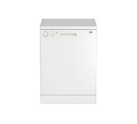 LAVASTOVIGLIE BEKO DFN05321W, Programmi 5, Dimensioni: L 59,80 cm, A 85,00 cm, P 60,00 cm, Rumorosità 49 dB(A), Consumo di acqua 12,90 l, Bianco