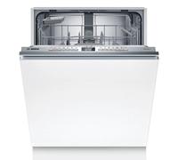 Bosch SMV4ETX08E, serie 4, Smart lavastoviglie completamente integrata 60 cm, cestino portaposate, lavastoviglie con programma assistente, particolarmente silenzioso, Rackmatic, apertura automatica