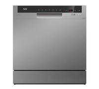 Lavastoviglie compatta NEI NDW8S-3802FS, Classe F, 8 set, 7 programmi, 55 cm, argento