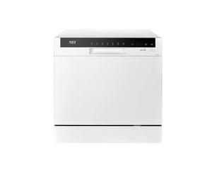 Lavastoviglie compatta NEI NDW8S-3802FW 8 set, 7 programmi, 55 cm, bianco