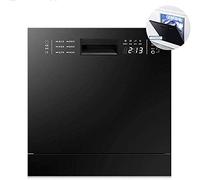 Lavastoviglie da Incasso per Cucina, 6 Programmi con Pannello Touch, Asciugatura Risparmio Energetico Sicurezza Sicurezza Bambini, Lavastoviglie a Libera installazione in Acciaio Inox pratic