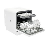 Lavastoviglie da tavolo, 1100 W, portatile, 41 x 46 x 46 cm, mini lavastoviglie per piccole case, appartamenti, dormitori
