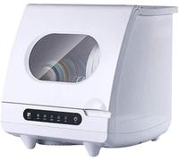 Lavastoviglie da tavolo automatica portatile mini lavastoviglie senza impianto idraulico, con partenza ritardata - con interno in acciaio inox e 6 coperti, per appartamenti e uffici