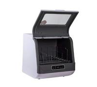 Lavastoviglie da tavolo compatta, modello completamente automatico da banco per piatti, ciotole e posate