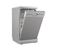 lavastoviglie Dispositivo da pavimento RESPEKTA GSPS45SI-12, Programmi 5, Dimensioni: L 44,8 cm, A 84,5 cm, P 60 cm, Rumorosità 49 dB(A), Consumo di acqua 9 l, Bianco