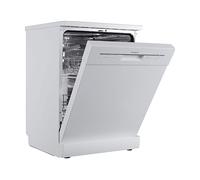 lavastoviglie Dispositivo da pavimento RESPEKTA GSPS60W-12, Programmi 5, Dimensioni: L 598 mm, A 845 mm, P 600 mm, Rumorosità 49 dB(A), Bianca