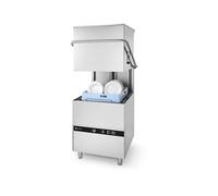 Lavastoviglie HENDI Budget Line, 10 coperti, Programmi 1, Dimensioni: L 88 cm, A 139 cm, P 75 cm, Rumorosità, Grigio