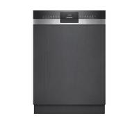 Lavastoviglie Incasso A scomparsa parziale SIEMENS iQ500 SN55YS00CE, 14, Programmi 6, Dimensioni: L 60 cm, A 82 cm, P 57 cm, Rumorosità 44 dB(A), Consumo di acqua 9,5 l, Non applicabile