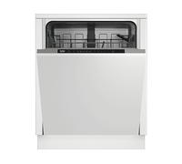 Lavastoviglie Incasso A scomparsa totale BEKO DIN35321, 13 coperti, Programmi 5, Dimensioni: L 60 cm, A 82 cm, P 55 cm, Rumorosità 49 dB(A), Consumo di acqua 12,9 l