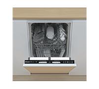 Lavastoviglie Incasso A scomparsa totale CANDY Brava CDIH 2L1047, Programmi 5, Dimensioni: L 44,8 cm, A 816 mm, P 555 mm, Rumorosità 47 dB(A), Consumo di acqua 9 l, Bianco