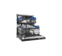 Lavastoviglie Incasso A scomparsa totale CANDY Brava CDIMN 2D620PBR/E, Programmi 9, Dimensioni: L 598 mm, A 896 mm, P 550 mm, Rumorosità 43 dB(A), Consumo di acqua 10,9 l, Bianco