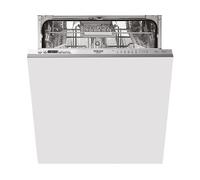 Lavastoviglie Incasso A scomparsa totale HOTPOINT HIC 3C26 CW, Programmi 9, Dimensioni: L 600 mm, A 820 mm, P 560 mm, Rumorosità 46 dB(A), Consumo di acqua 9,5 l, Non applicabile