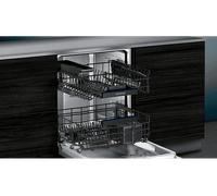 Lavastoviglie Incasso A scomparsa totale SIEMENS iQ300 SN63HX52AE, Programmi 6, Dimensioni: L 598 mm, A 815 mm, P 550 mm, Rumorosità 46 dB(A), Consumo di acqua 9,5 l, Legno