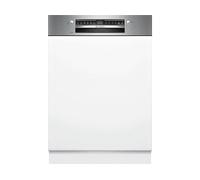 LAVASTOVIGLIE INCASSO BOSCH 14 Coperti, 46 dB, coperti: 14, Programmi 6, Dimensioni: L 59,8 cm, A 81,5 cm, P 57,3 cm, Rumorosità 46 dB(A), Consumo di acqua 9 l, Grigio
