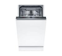 LAVASTOVIGLIE INCASSO BOSCH SPV2HMX02E, 46 dB, coperti: 10, Programmi 5, Dimensioni: L 44,8 cm, A 81,5 cm, P 55 cm, Rumorosità 46 dB(A), Consumo di acqua 8,9 l, Bianco