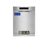 LAVASTOVIGLIE INCASSO Pannello frontale non in dotazione AEG FUS7674APM, Programmi 9, Dimensioni: L 59,7 cm, A 81,8 P 57,6 Rumorosità 44 dB(A), Consumo di acqua 10,9 l, Inox, Classe