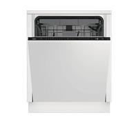 LAVASTOVIGLIE INCASSO Pannello frontale non in dotazione BEKO BDIN38651C, Programmi 8, Dimensioni: L 59,80 cm, A 81,80 cm, P 55,00 cm, Rumorosità 43 dB(A), Consumo di acqua 9,50 l, Non applicabile, Cl
