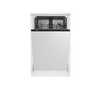 LAVASTOVIGLIE INCASSO Pannello frontale non in dotazione BEKO BDIS16030, Programmi 6, Dimensioni: L 44,8 cm, A 81,8 P 55 Rumorosità 48 dB(A), Consumo di acqua 11,9 l, Bianco
