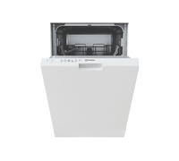 LAVASTOVIGLIE INCASSO Pannello frontale non in dotazione INDESIT IN2IKE107, Programmi 5, Dimensioni: L 44,8 cm, A 82 P 55,5 Rumorosità 47 dB(A), Consumo di acqua 11,5 l