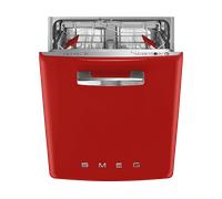 LAVASTOVIGLIE INCASSO SMEG STFABRD3, Programmi 11, Dimensioni: L 598 mm, A 818 mm, P 584 mm, Rumorosità 44 dB(A), Consumo di acqua 9 l, Rosso