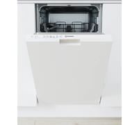Indesit Lavastoviglie BI 45 cm classe E, 10 coperti, Push&Go, 46 dba