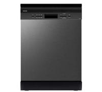 Lavastoviglie Infiniton DIW-6115, larghezza 60 cm, D, 8 programmi, 14 servizi, terzo vassoio (Dark Inox || DIW-6218DD3)