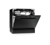 lavastoviglie KLARSTEIN Amazonia 8, Programmi 6, Dimensioni: L 55 cm, A 59 cm, P 49,50 cm, Rumorosità, Nero