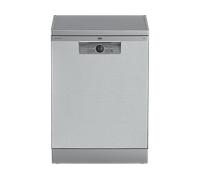 LAVASTOVIGLIE Libera installazione BEKO BDFN26640XC, Programmi 6,0, Dimensioni: L 59,8 cm, A 85,0 cm, P 60 cm, Rumorosità 44 dB(A), Consumo di acqua 9,5 l, Acciaio inox