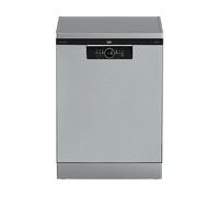 LAVASTOVIGLIE Libera installazione BEKO BDFN36653XC, Programmi 6, Dimensioni: L 598 mm, A 850 mm, P 600 mm, Rumorosità 43 dB(A), Consumo di acqua 9,5 l, Acciaio inox