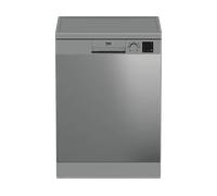 LAVASTOVIGLIE Libera installazione BEKO DVN06430X, Programmi 6,0, Dimensioni: L 59,8 cm, A 85,0 cm, P 60 cm, Rumorosità 47 dB(A), Consumo di acqua 11,5 l, Acciaio inox