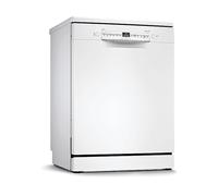 Lavastoviglie Libera installazione BOSCH Serie 2 SMS2HKW04E, Programmi 6, Dimensioni: L 600 mm, A 845 mm, P 600 mm, Rumorosità 42 dB(A), Consumo di acqua 9 l, Bianco