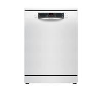 Lavastoviglie Libera installazione BOSCH Serie 4 SMS46KW02E, Programmi 6, Dimensioni: L 60,0 cm, A 85,0 cm, P 60,0 cm, Rumorosità 46 dB(A), Consumo di acqua 9,5 l, Bianco