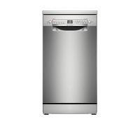 LAVASTOVIGLIE Libera installazione BOSCH SPS2HKI02E Serie 2. 10 coperti, Programmi 5, Dimensioni: L 450 mm, A 845 mm, P 600 mm, Rumorosità, Acciaio spazzolato