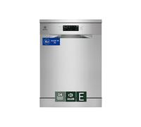 LAVASTOVIGLIE Libera installazione (FS) ELECTROLUX ESM48200SX, Programmi 8, Dimensioni: L 59,6 cm, A 84,5 P 63 Rumorosità 46 dB(A), Consumo di acqua 10,5 l, inox, Classe E