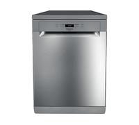 LAVASTOVIGLIE Libera installazione (FS) HOTPOINT-ARISTON HA2FFD14BX, Programmi 5, Dimensioni: L 600 mm, A 850 mm, P 590 mm, Rumorosità 46 dB(A), Consumo di acqua 11,5 l, Inox