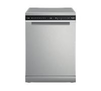 Lavastoviglie Libera installazione (FS) WHIRLPOOL MaxiSpace W7F HS41 X, Programmi 8, Dimensioni: L 600 mm, A 850 mm, P 590 mm, Rumorosità 41 dB(A), Consumo di acqua 9,5 l, Acciaio inox