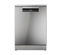 Haier I-Pro Shine Serie 3 Lavastoviglie a Libera Installazione 60 cm, 15 Coperti, 10 Programmi, Classe C, Lavaggio Flex Zone, App hOn +AI, AxLxP 85x 59,7x59,8 cm, Inox - XF 5C4M1X