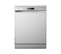 Lavastoviglie Libera installazione HISENSE HS622E10X, Programmi 7, Dimensioni: L 60,0 cm, A 85,0 cm, P 60,0 cm, Rumorosità 47 dB(A), Consumo di acqua 11 l, Grigio