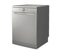 Lavastoviglie Libera installazione INDESIT DFE 1B19 S, Programmi 5, Dimensioni: L 600 mm, A 850 mm, P 590 mm, Rumorosità 49 dB(A), Consumo di acqua 12 l, Argento