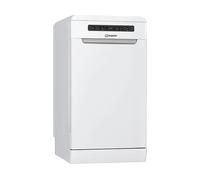 Lavastoviglie Libera installazione INDESIT DSFO 3T224, Programmi 9, Dimensioni: L 45 cm, A 85 cm, P 590 mm, Rumorosità 44 dB(A), Consumo di acqua 9 l, Bianco