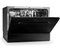 Klarstein Amazonia 6 Lavastoviglie da Tavolo A+ 1380W 6 Coperti Nera
