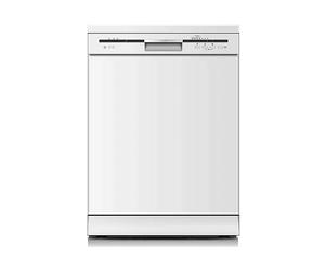 LAVASTOVIGLIE Libera installazione MIDEA MFD60S131WIT, 13 coperti, Programmi 6, Dimensioni: L 60 cm, A 84,5 cm, P 59,8 cm, Rumorosità 49 dB(A), Consumo di acqua 11 l