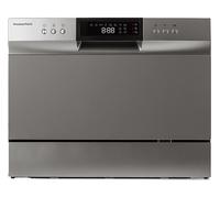 PremierTech PTLS6S Silver Lavastoviglie 6 coperti 8 programmi libera installazione