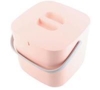 Lavastoviglie Mini Lavello Spegnimento Automatico Portatile Lavastoviglie USB Efficiente per la Domestica (Secchio rosa)