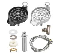 Lavastoviglie Per Lavello Da Cucina 2 In 1 - Acciaio E Rame 16,5x12x7,6 Cm | A Pressione Con Costruzione Durevole E Ad Alta Pressione, Lavatrici Di Bottiglie Da Piano Di Lavello Per Affari