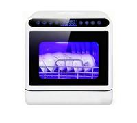 Lavastoviglie Portatile Lavastoviglie Da Banco Mini Compatta Con Serbatoio 5L, 3 Programmi Con Display LED E Asciugatura Automatica Per Piccoli Spazi