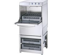 Lavastoviglie Prof. 50x50 completa di Basamento, Dosatori Pompa di Scarico 400V